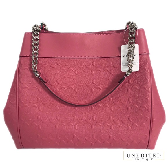 NWT - COACH Lexy Chain Shoulder Bag, Strawberry - Picture 3 of 8